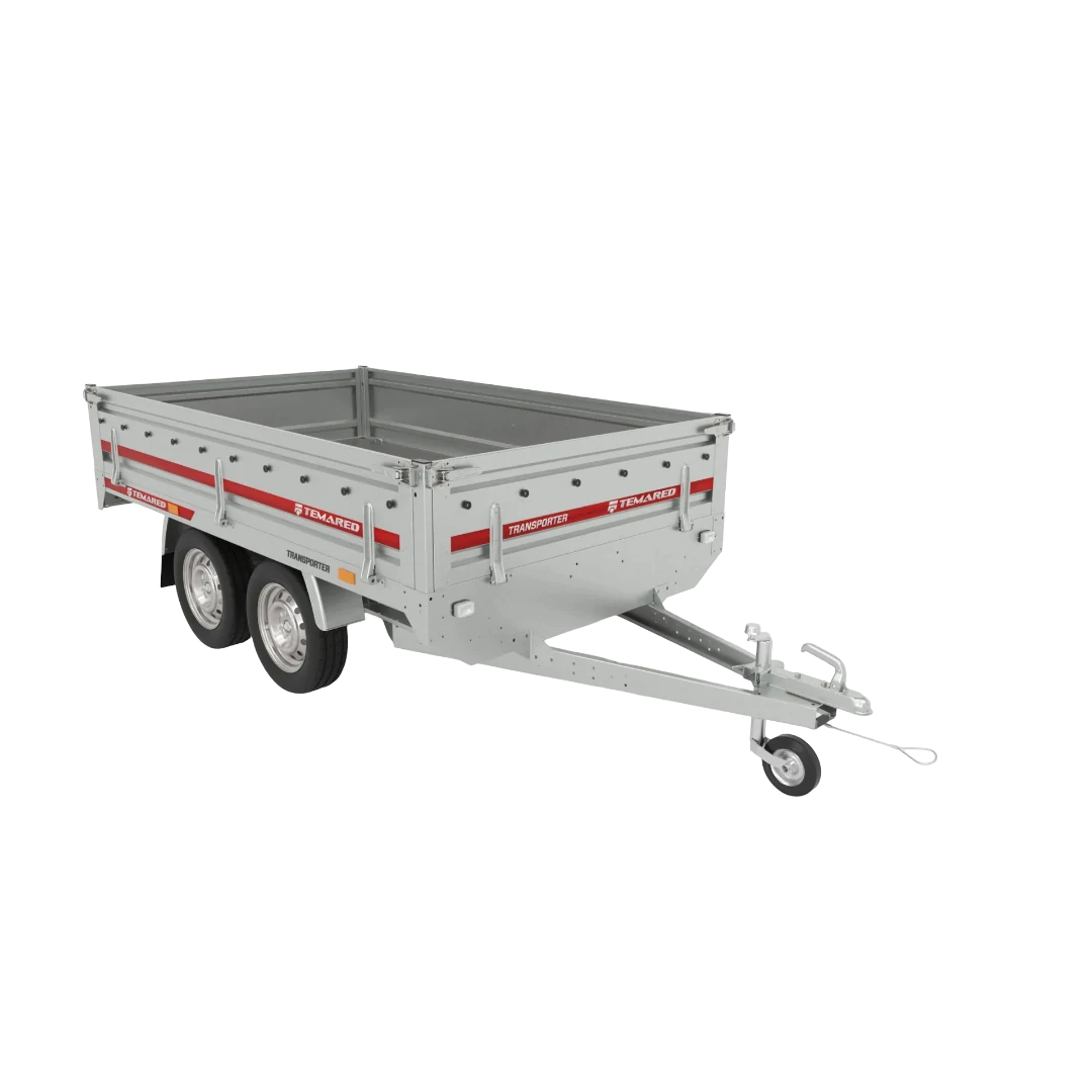 Remolque 2,55x1,51 m Doble eje (473 kg carga útil)