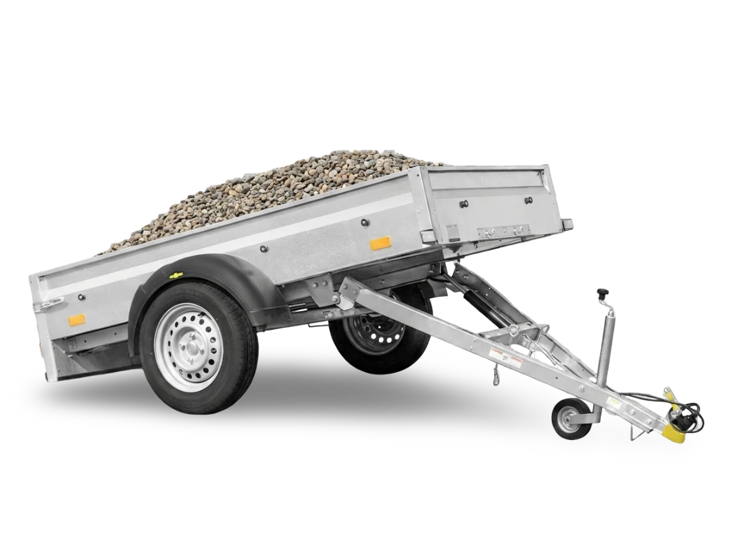 Sklápěcí přívěs 3,00x1,50 m (515 kg náklad)